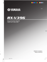 Yamaha RX-V396 Manuale utente