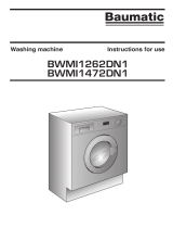 Baumatic BWMI1472DN1 Manuale utente