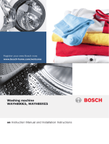 Bosch WAYH89XES/12 Manuale utente
