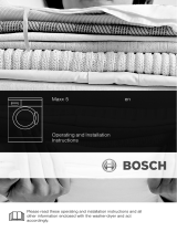 Bosch Washer-dryer Manuale utente
