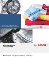 Bosch WAW28690EE/01 Operat./Install.Instruct./Program table