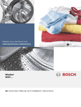 Bosch WAT28370 9KG 1400 Spin Washing Machine Manuale utente