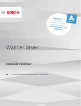 Bosch WDU28561GB User manual and assembly instructions