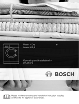 Bosch WVD24420EU/01 Manuale utente