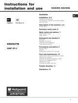 Hotpoint AQ6F 29 U (EU) Guida utente