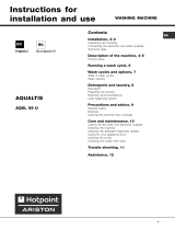 Hotpoint AQ6L 09 U (EU) Guida utente