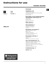 Hotpoint ARXL 95 (EU) Guida utente