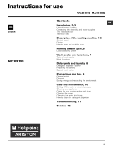 Hotpoint Ariston ARTXD 109 (EU) Guida utente