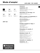Hotpoint AVTF 129 (EU)/HA Manuale del proprietario