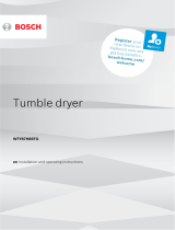 Bosch Tumble Dryer Istruzioni per l'uso