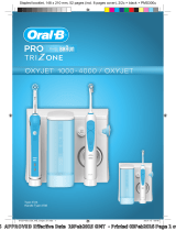 Oral-B PRO TRIZONE OXYJET 1000-4000 Manuale utente