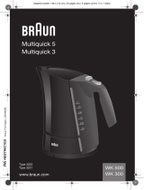 Braun WK 300 КРАСНЫЙ Manuale utente