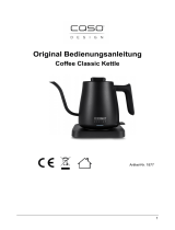 Caso CASO Coffee Classic Kettle Istruzioni per l'uso