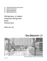 De Dietrich DRH914JE Manuale del proprietario