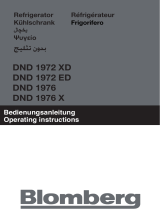 Blomberg DND 1972 ED Kühl-gefrierkombination Manuale utente