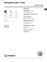 Indesit UFN 300 (EX) Manuale del proprietario