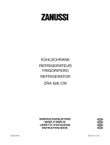Zanussi ZRA626CW Manuale utente