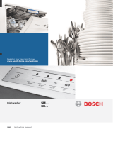 Bosch Built-under dishwasher Manuale utente