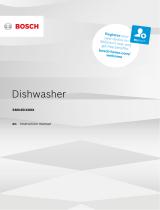 Bosch Dishwasher fully integrated Istruzioni per l'uso