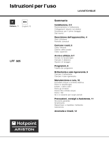 Hotpoint LFF 825 IT/HA Manuale del proprietario