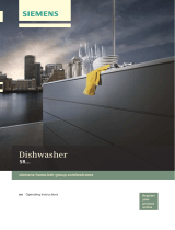 Siemens Free-standing dishwasher 45cm silver-ino Manuale utente