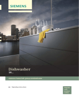 Siemens Free-standing dishwasher 45cm silv.inx Manuale utente