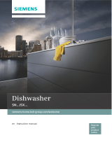 Siemens Free-standing dishwasher 60 cm white Manuale del proprietario