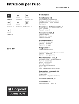 Hotpoint Ariston LFT 114/HA.R Guida utente