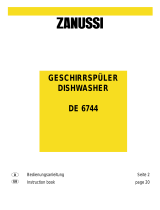 Zanussi DE6744 Manuale utente