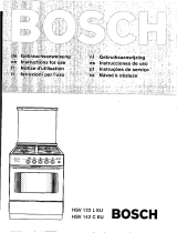 Bosch HSV122LEU Manuale del proprietario