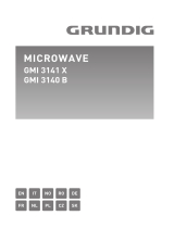 Grundig Built-in Microwave with Grill Manuale utente