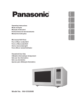 Panasonic NN-K365M Manuale del proprietario