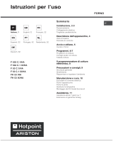Hotpoint-Ariston F 53 C.1 IX Manuale del proprietario