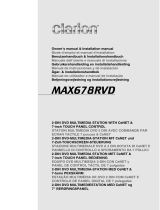 Clarion MAX678RVD Manuale utente