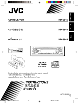 JVC Car Stereo System GET0163-001A Manuale utente