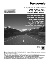 Panasonic cq-dfx202 Manuale utente