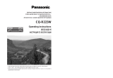 Panasonic CQR223W Manuale utente