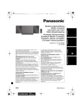 Panasonic SC-HC38EG Manuale del proprietario