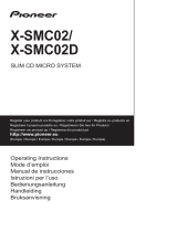 Pioneer X-SMC02 Manuale utente
