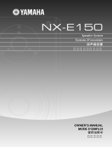 Yamaha CRX-E150 Manuale del proprietario