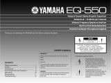 Yamaha EQ-550 Manuale del proprietario