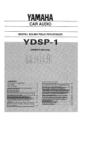 Yamaha YDSP-1 Manuale del proprietario