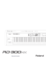Roland RD-300NX Manuale utente