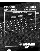 Yamaha EM-150IIB Manuale del proprietario
