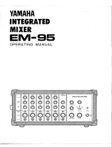Yamaha EM-95 Manuale del proprietario