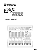 Yamaha mix EMX 2000 Manuale utente