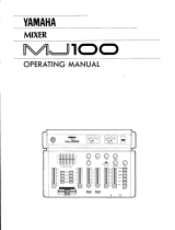 Yamaha MJ100 Manuale del proprietario