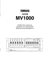 Yamaha MV1000 Manuale del proprietario