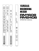 Yamaha RM1608 Manuale del proprietario