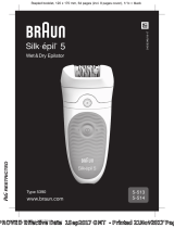 Braun 5-513, 5-514, Wet & Dry Epilator, Silk-épil 5 Manuale utente